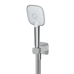RAK Petit Sq Wm Shwr Set In Brushed Nickel RAKPES4005N Bathroomsuites