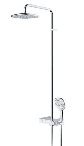 RAK Petit Sq Shwr Column In Cp RAKPES6001C Bathroomsuites