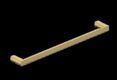 RAK Petit Sq 45Cm Towel Bar In Brush Gold RAKPES9910-45G Bathroomsuites