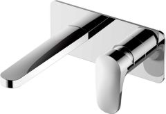 RAK Portofino Wm Bsn Mxr With Back Plate Cp RAKPOR3007C Bathroomsuites