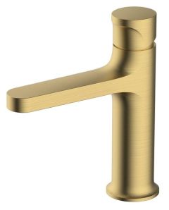 RAK Positano Standard Bsn Mxr In Brushed Gold RAKPOS3001G Bathroomsuites