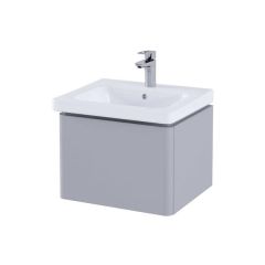 RAK Resort 500 Single Draw Bsn Unit In Matt Stone RAKRSTWBU50601 Bathroomsuites