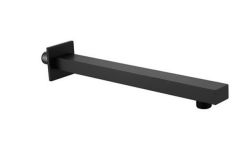 RAK 300Mm Wall Arm Sq In Black RAKSHW0001B Bathroomsuites