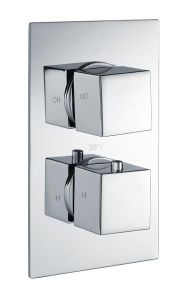 Sq Single Outlet 2Handle Therm Conc Shwr Valve RAKSHW3201S Bathroomsuites