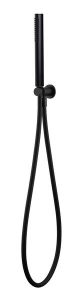 Round Shwr Handset Wall Bracket Kit In Black RAKSHW4002B Bathroomsuites