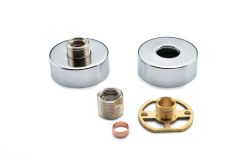 RAK Exp Round Shwr Bar Mxr Easy Fitting Kit (Pr) RAKSHW5003 Bathroomsuites