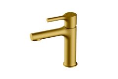 RAK Sorrento Standard Bsn Mxr In Brushed Gold RAKSOR3001G Bathroomsuites