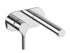RAK Sorrento Wm Bsn Mxr With Back Plate In Cp RAKSOR3007C Bathroomsuites