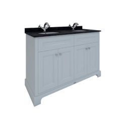 RAK Washington 1200Mm Double Bsn Unit In White RAKWBU120500 Bathroomsuites