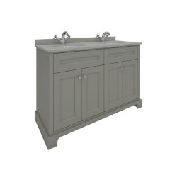 RAK Washington 1200Mm Double Bsn Unit Cappucino RAKWBU120514 Bathroomsuites