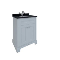 RAK Washington 600Mm Bsn Unit In White RAKWBU60500 Bathroomsuites