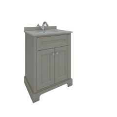 RAK Washington 600Mm Bsn Unit In Cappucino RAKWBU60514 Bathroomsuites