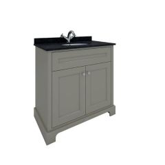 RAK Washington 800Mm Bsn Unit In Cappucino RAKWBU80514 Bathroomsuites