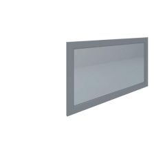 RAK Washington 1200Mm Flat Mirror In Grey RAKWMR120503 Bathroomsuites