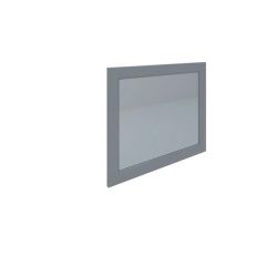 RAK Washington 800Mm Flat Mirror In Grey RAKWMR80503 Bathroomsuites