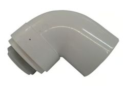 Atag 90deg concentric bend 80 x 125mm RB12C9A0