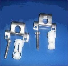 ROCA GIRALDA SYDNEY STANDARD LUXURY TOP FIX TOILET SEAT HINGE SET STEEL HINGES ROCA TOILET SEAT SPARE PARTS