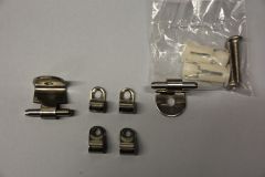 Roca Meridian game seat hinge old steel (I0006300R) Roca Meridian game seat hinge old inox