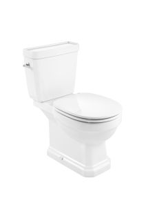Roca Carmen close-coupled Rimless WC with dual outlet A3420A7000