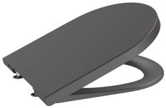 Roca  Inspira Round Bidet Cover - Onyx A80652264B