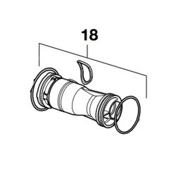 Roca Mixer Shower Thermostatic Core Kit And Victory Joints (Spare Part No. 3) Rock