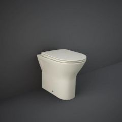 RAK Feeling Rimless Btw Pan In Matt Greige RST19505A Bathroomsuites