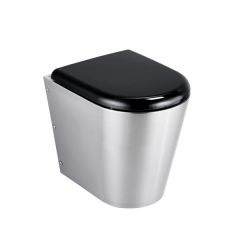 A/Shks S3442MY Perth 2 B/ Inlet WC Pan SS cw Seat