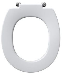 CONTOUR 21 SEAT NO CVR WHITE STD BTM FIX