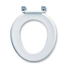 Toilet seat Armitage Shanks Toilet Bakasan toilet seat  with stainless steel rod and chrome plated pillar hinges S406601
