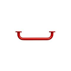 A/Shks S6452GQ Con21 Str Grab Rail Red 45cm