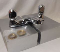 Armitage Shanks S7658AA  Sandringham STD dual control two taphole standard bath filler - chrome handles OUT OF STOCK