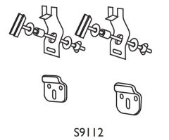 A/Shks S911267 Contour Bracket + Toggle