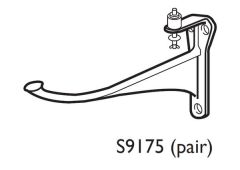 SALONEX BSN BRKT NO FIN PAIR