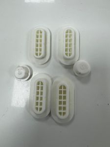 San4U 1499272 (47604) buffers round and oval toilet seat Opus 2 slimseat