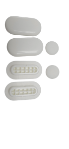 San4U 1499272 (47604) buffers round and oval toilet seat Opus 2 slimseat