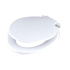 Celmac Calypso dual position plastic toilet seat and cover Black SCA21WH