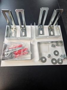 Schwab 650022 SCHWAB 189 747 Concealed cistern mounting brackets