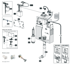 Schwab Concealed flushing cistern 183.xxx