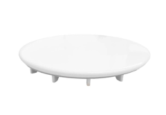 Kaldewei Round Alpine White Waste Cover For KA120 Superplan Plus Tray 6877 7258 0001