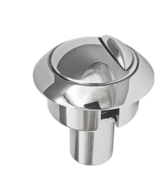 Duravit / Geberit Shiny Chrome dual flush push button for type 230/240