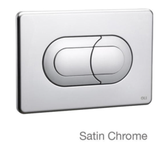 Oli Salina - Flush Button - Satin Chrome OL0640086