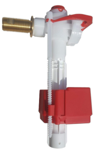 Fluidmaster PRO75B PRO Side Entry Fill Valve with 1/2″ Heavy Duty Brass Shank, White, 1/2-Inch
