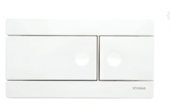 Schwab 360160 Line Flush Plate White