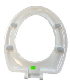 Twyford Avalon White Toilet Seat Ring Only *Slight Chip's* *Non Returnable* - AV7881WH *Please Check Photo's Before Purchasing* Comes With Hinges.