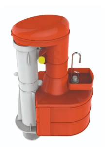 Thomas Dudley Turbo 44 11 Inch Siphon Duo flush Wras Approved For Narrow Cisterns