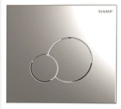 SIAMP / CERSANIT BASE CIRCLE FLUSH BUTTON CHROME GLOSS K97-494