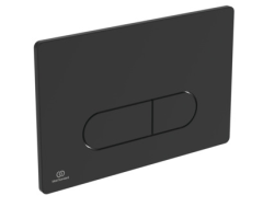 Ideal Standard  Oleas M1 R0115A6 Black Mechanical Dual Flushplate