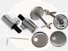 GALASSIA EDEN TOILET SEAT HINGES FOR SOFT CLOSE SEAT 7220KITCER
