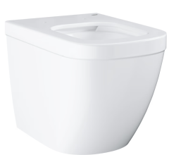 Grohe 3933900H Euro Ceramic Floor standing back to wall WC with HyperClean