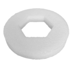 Macdee 50120616 flat foam close-coupling doughnut washer